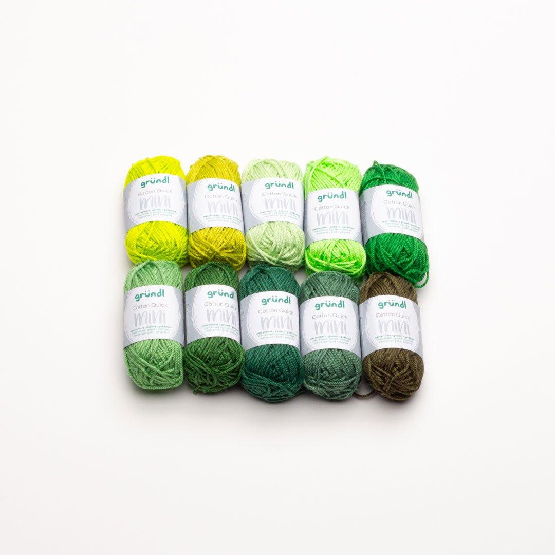 Gründl Cotton Quick Mini Shades 10 x 15g - Tuft Supplies GmbH