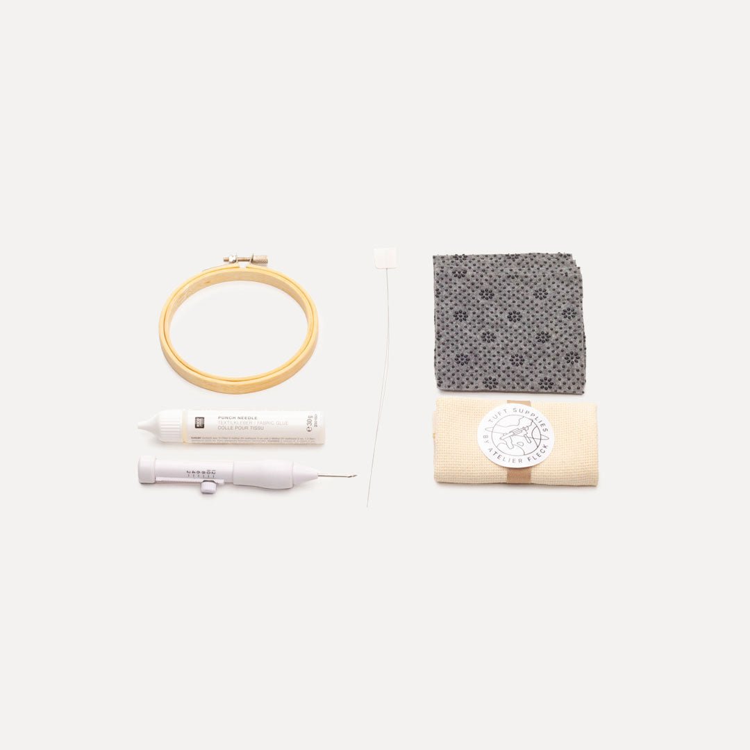 Punch Needle Coaster Kit - Tuft Supplies GmbH