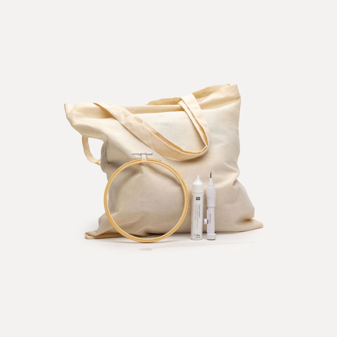 Punch Needle Tote Bag Kit - Tuft Supplies GmbH
