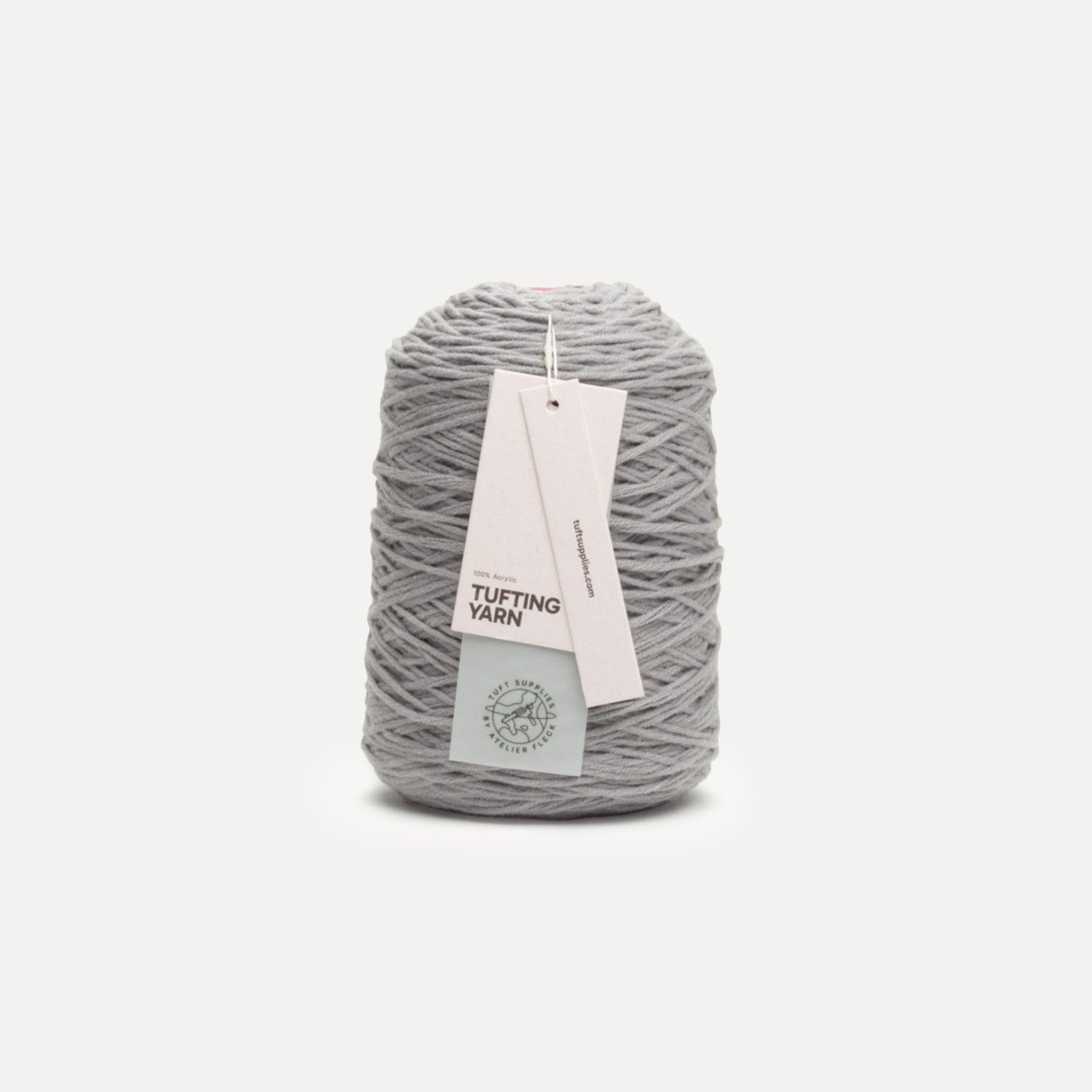 misty taube soft acrylic tufting yarn – 400g cone – 8-ply structure for rug tufting