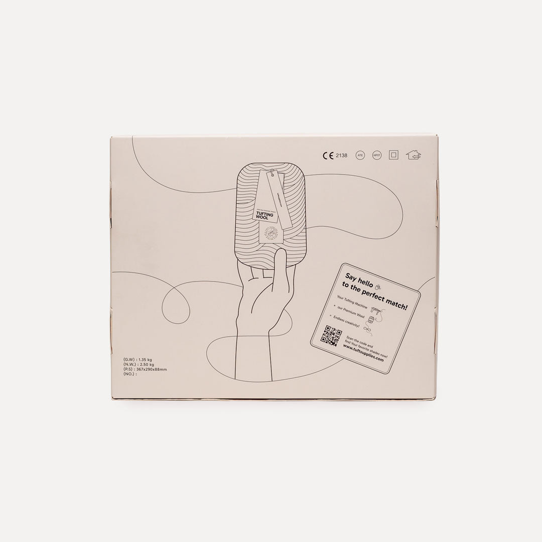 The product packaging box for the 'Say hello to the perfect match!' , shown against a light gray background.