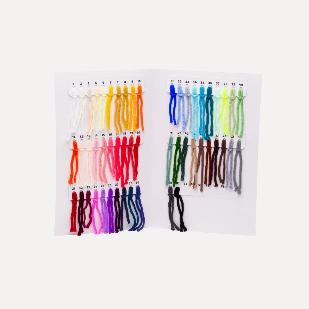 Acrylic Color Card - Tuft Supplies GmbH
