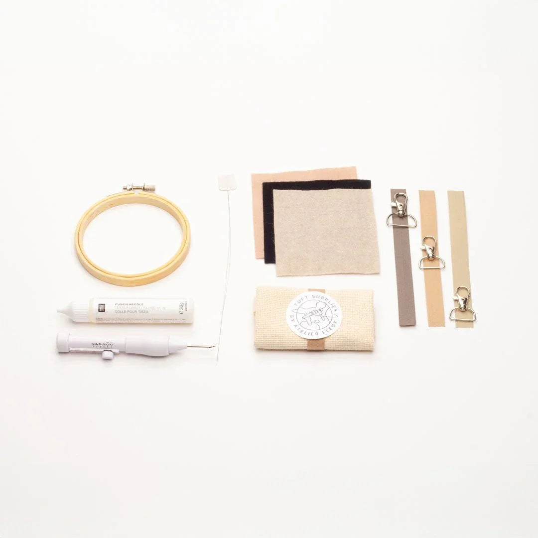 Keychain Punch Needle Set - Tuft Supplies GmbH