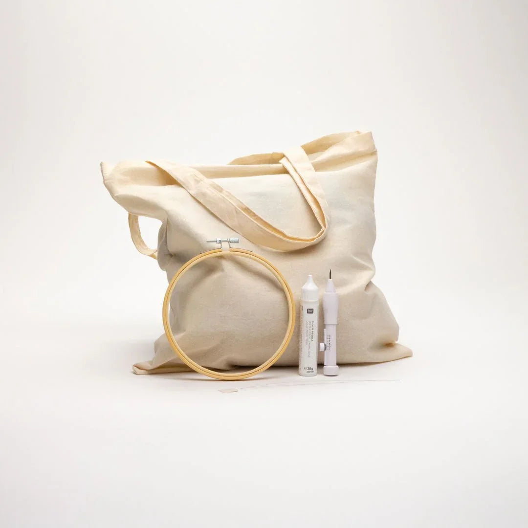 Punch Needle Tote Bag Kit - Tuft Supplies GmbH