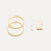 Punch Needle Wall Hanging Kit (15 cm) - Tuft Supplies GmbH