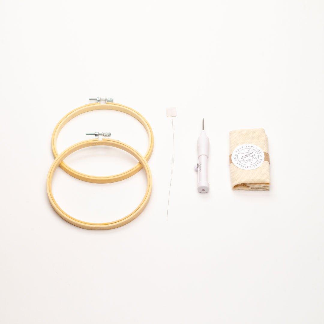 Wall Hanging Punch Needle Set (15 cm) - Tuft Supplies GmbH